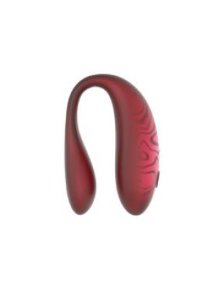 Парный вибромассажер TWIN+, Red с управлением через приложение.