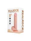 Фаллоимитатор с функцией вибрации и пенетрации - 8" / 20,5 cm - Flesh