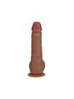 Фаллоимитатор с функцией вибрации и пенетрации - 8" / 20,5 cm - Flesh