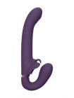 Вибромассажер Satu - Purple, Satu – это безремневой страпон