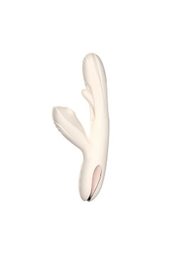 Вибратор с таппингом, вакуумом и вибрацией BeYourLover Angela Длина, см — 21.8 Длина рабочей зоны, см — 12