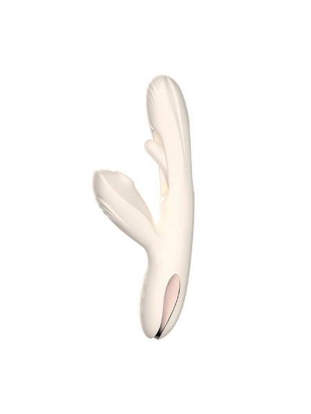 Вибратор с таппингом, вакуумом и вибрацией BeYourLover Angela Длина, см — 21.8 Длина рабочей зоны, см — 12