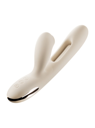 Вибратор с таппингом, вакуумом и вибрацией BeYourLover Angela Длина, см — 21.8 Длина рабочей зоны, см — 12