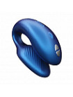 ВИБРАТОР WE-VIBE CHORUS СИЛКОН, СИНИЙ, 11 СМ