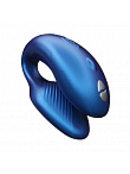 ВИБРАТОР WE-VIBE CHORUS СИЛКОН, СИНИЙ, 11 СМ