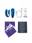 ВИБРАТОР WE-VIBE CHORUS СИЛКОН, СИНИЙ, 11 СМ