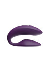 Вибромассажер для пар We-Vibe Sync NEW Purple приложение We-Connect, 10 режимов вибрации