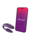 Вибромассажер для пар We-Vibe Sync NEW Purple приложение We-Connect, 10 режимов вибрации