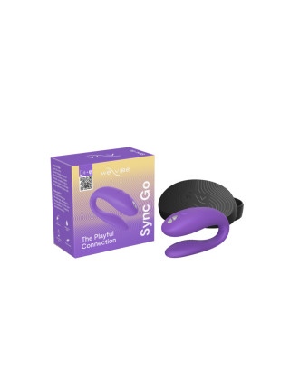 Вибромассажер для пар We-Vibe Sync Go (фиолетовый)