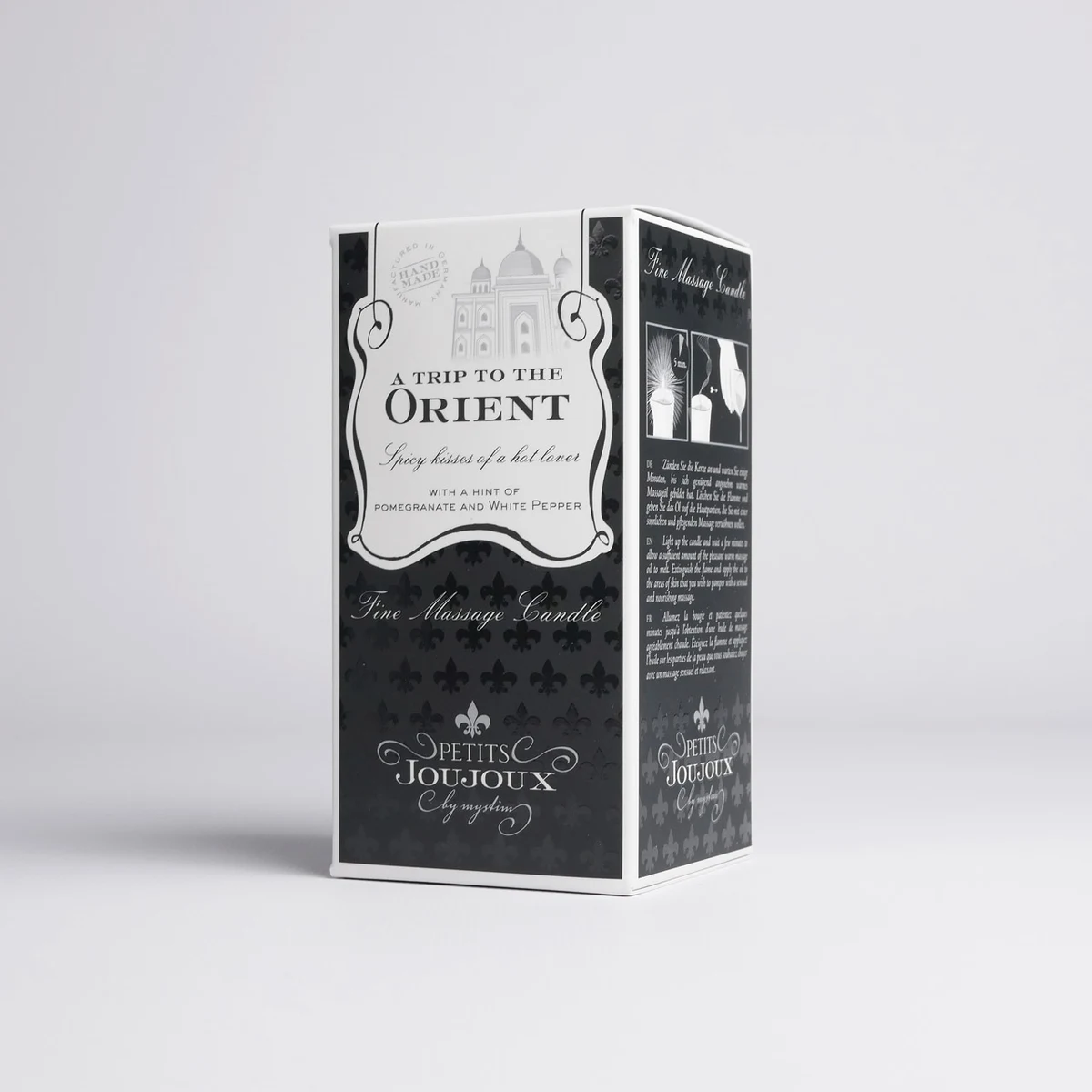 Petits Joujoux Orient Аромат –Гранат и белый перец, массажное масло в виде свечи. 120 г