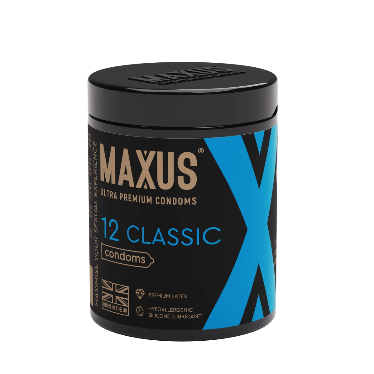 MAXUS Презервативы Classic классические гладкие 12 шт