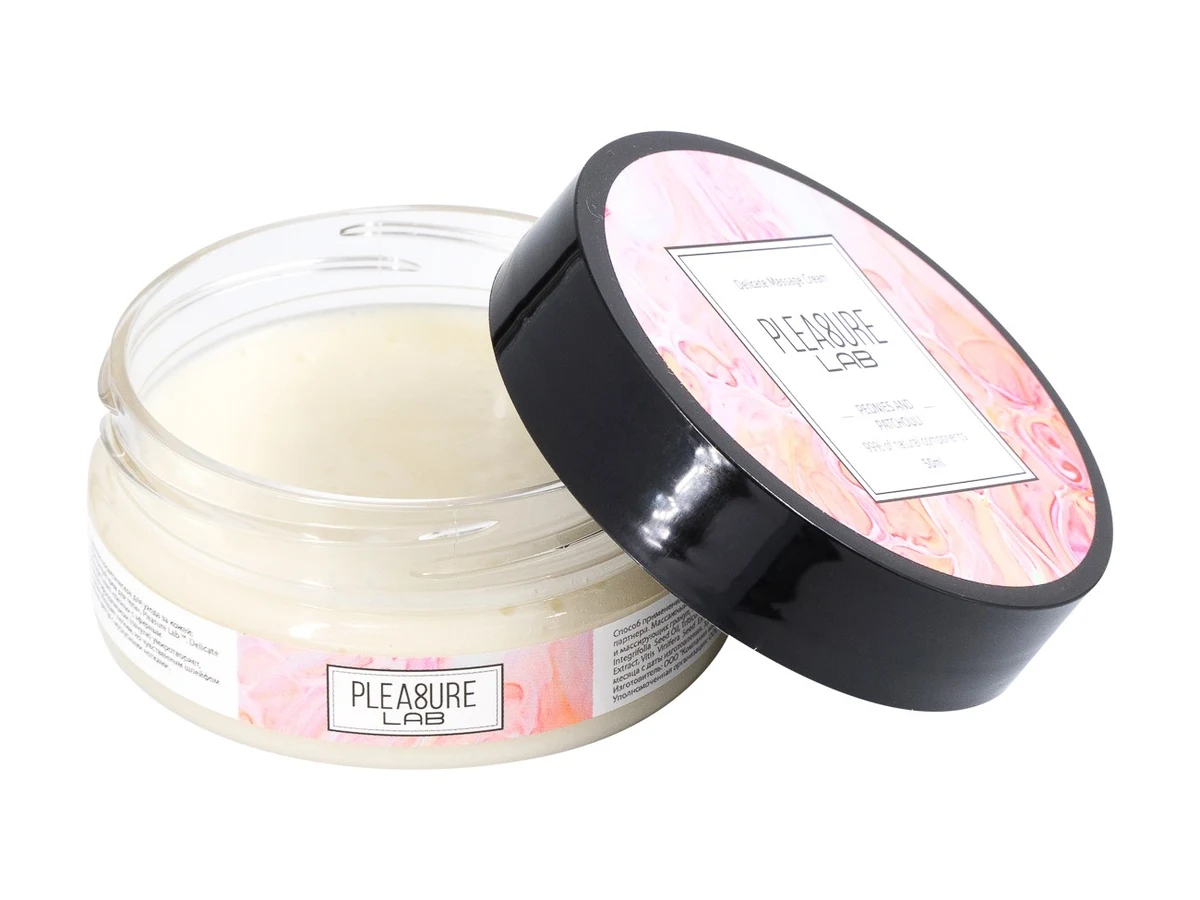 Массажный крем Pleasure Lab Delicate пионы и пачули 50 мл 1074-01Lab