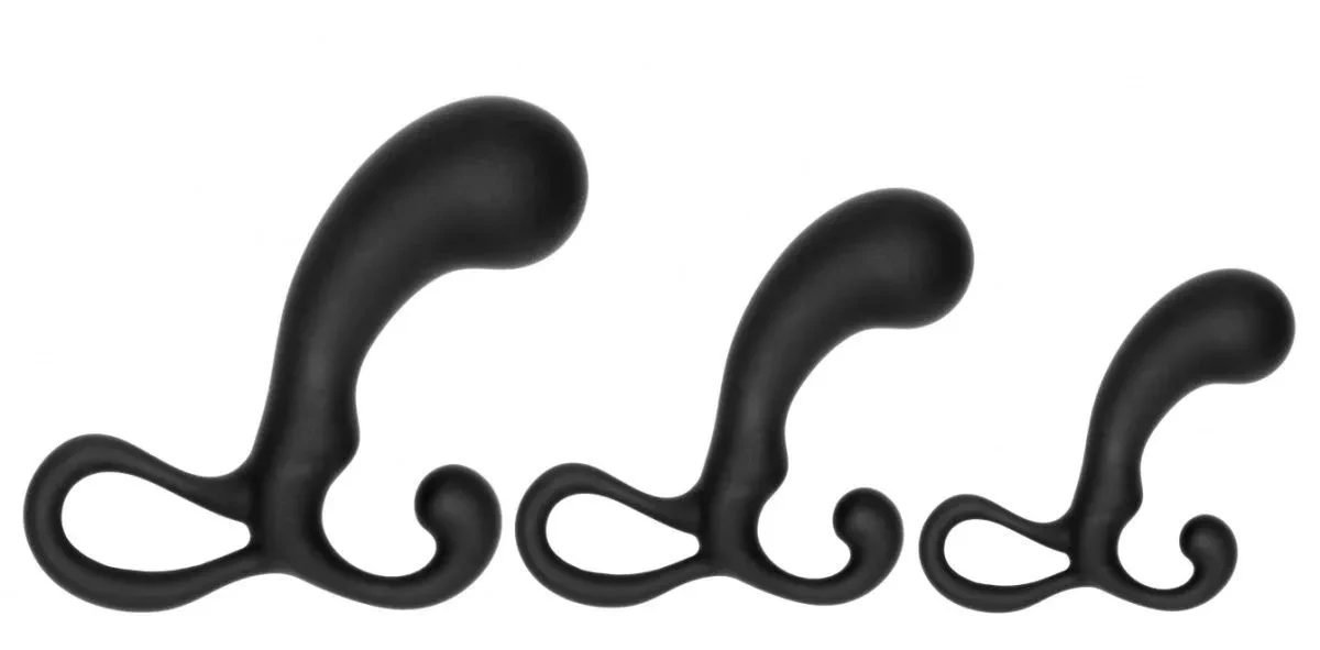 Набор из трех анальных массажеров простаты - Piece Prostate Stimulator Set