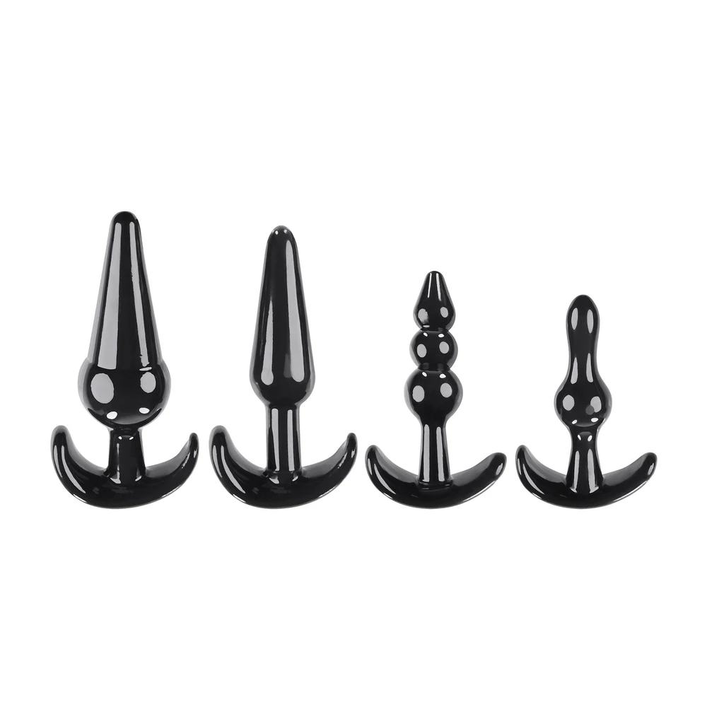 SL-BP-3526-2 / Набор анальных пробок Intro to Plugs, 4 шт
