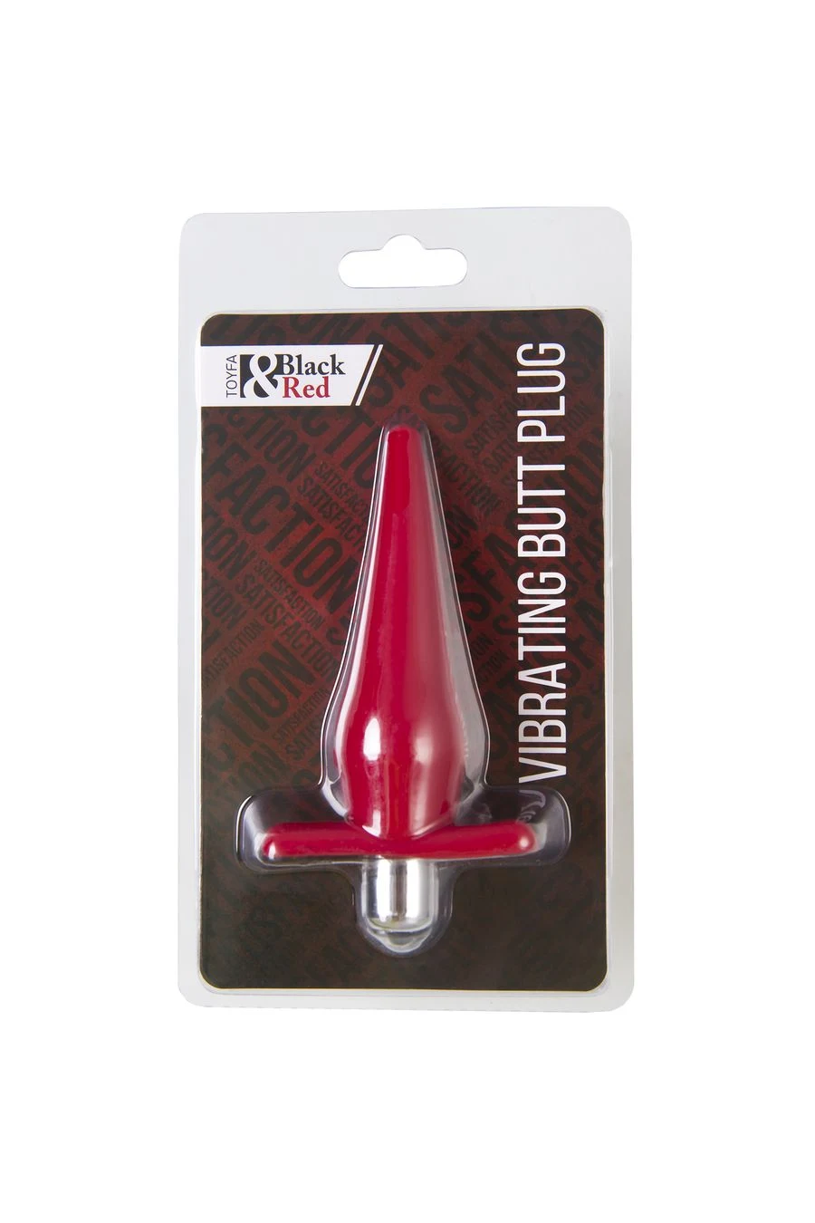 Анальная втулка Black&Red by TOYFA, TPE, красный, 12,7 см, Ø 3 см