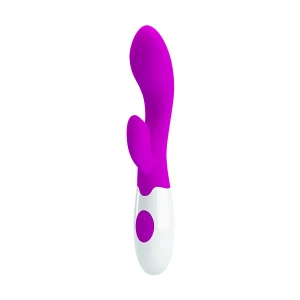 PRETTY LOVE BRIGHTY SILENT FUXIA СИЛИКОНОВЫЙ ВИБРАТОР 30 ФУНКЦИЙ