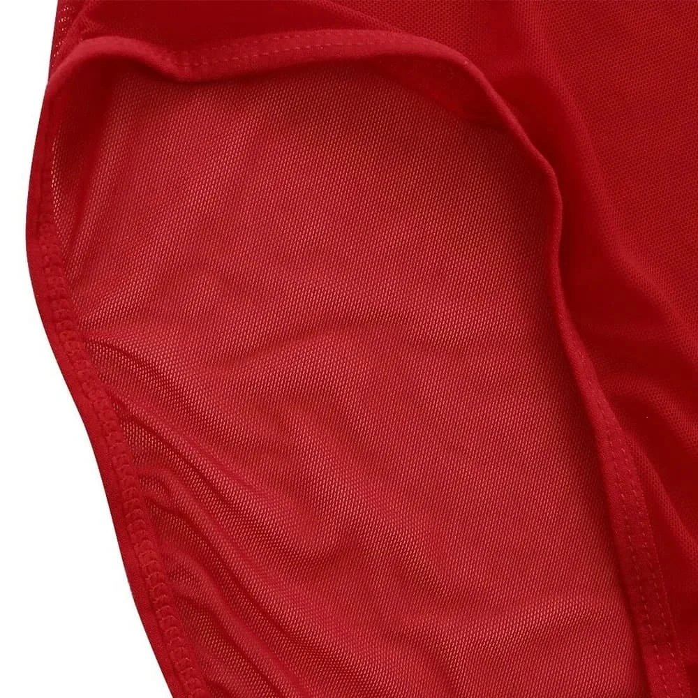 Боди мужское "Claret" красное (One size)