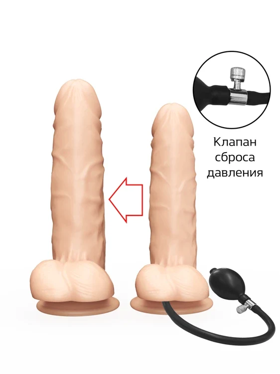 Надувной фаллоимитатор коробочная версия