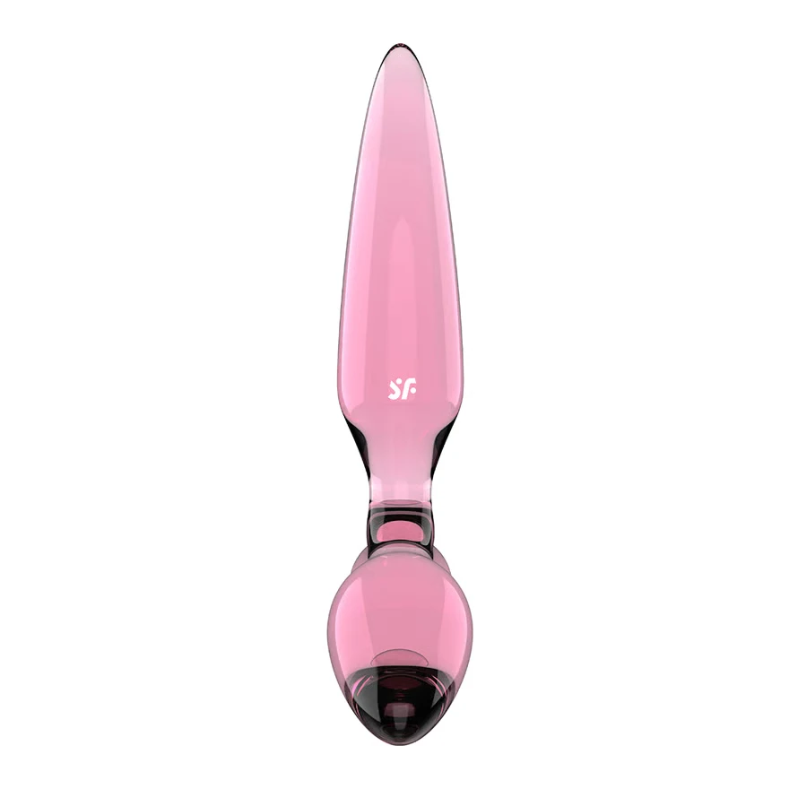 Фаллоимитатор Satisfyer Triple Crystal 2, розовый