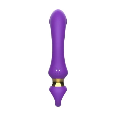 ВИБРОМАССАЖЁР 10 режимов вибрации, L рабочей части 140 мм D 40 мм арт. MY-226