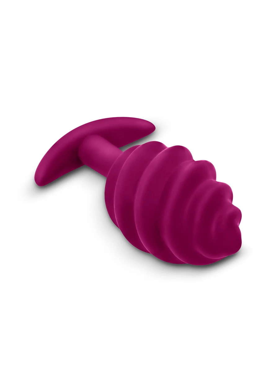Витая анальная пробка для ношения Gplug Twist 2, 10.5х3.9 см
