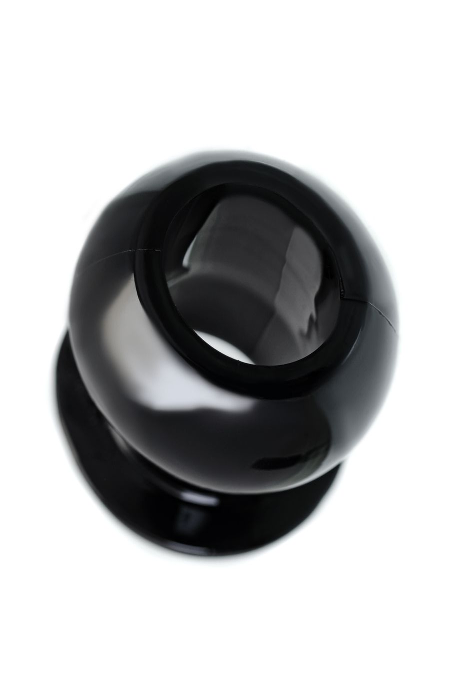 Анальная втулка TOYFA Basic M, TPE, чёрный, 6,5 см
