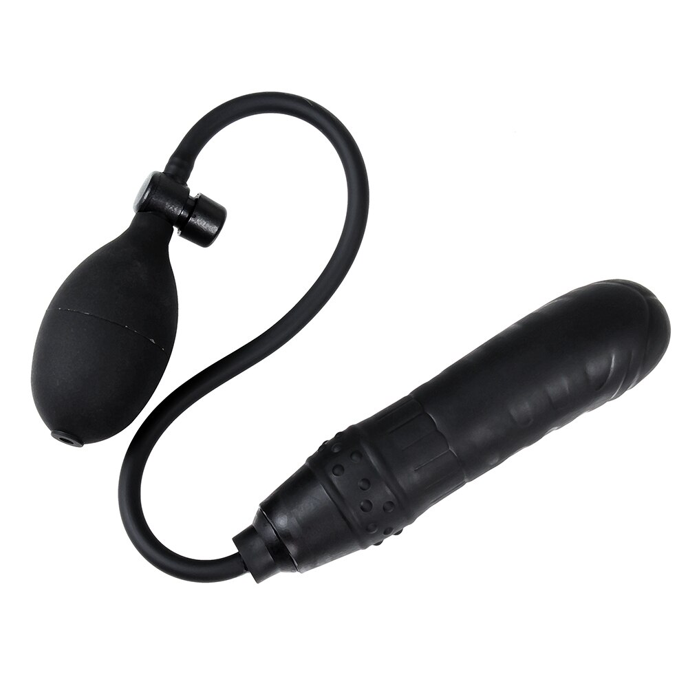 Анальная пробка с расширителем "Addition black"