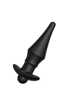 Перезаряжаемая анальная пробка №08 Cone-shaped butt plug