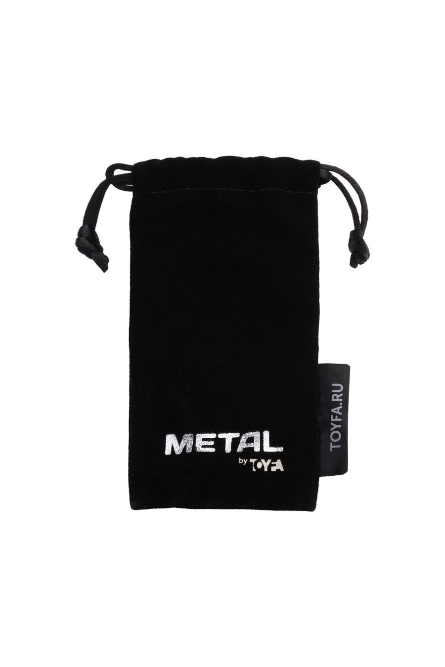 Анальная втулка Metal by TOYFA со светодиодами, металл, серебряная, 8,8 см, Ø 3,4 см, 105 г