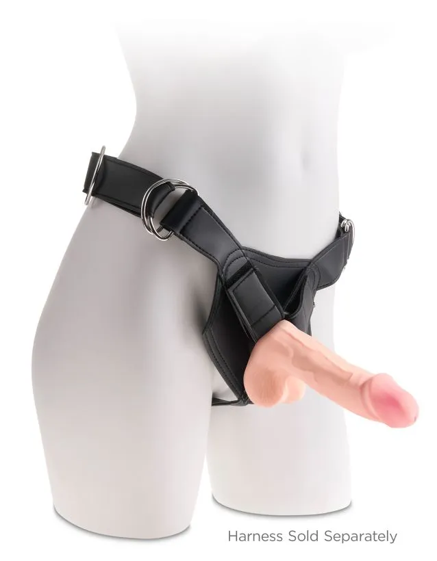 Фаллоимитатор на присоске King Cock Plus 7.5 Triple Density Cock with Balls Pipedream, длина 22.90см, диаметр 4.60см
