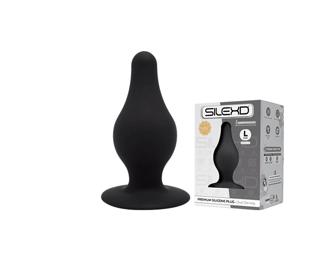 Анальная пробка большая Adrien Lastic , длина 10.20см, диаметр 4.50см
