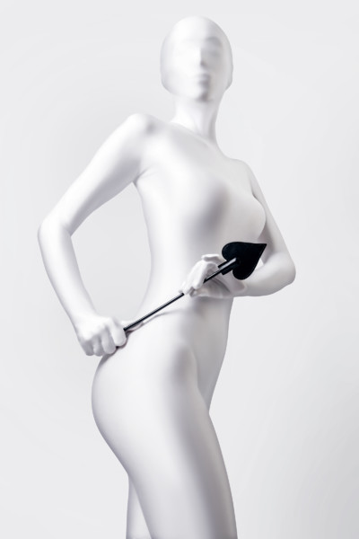 СТЕК ANONYMO #0007, PU КОЖА, ЧЕРНЫЙ, 36 СМ