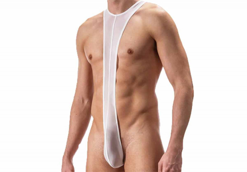 Боди мужское "Hayway body" белое S/M