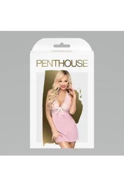 Пеньюар Penthouse "Sweet &amp; spicy" rose (S/M) в комплекте с трусиками.