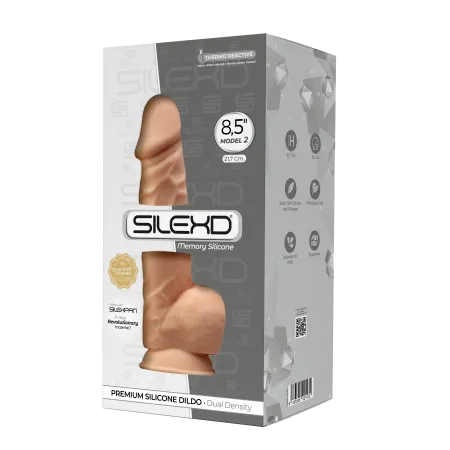Фаллоимитатор SILEXD Model 2, телесный, 8,5" Длина 21,7 см Диаметр 5,3 см