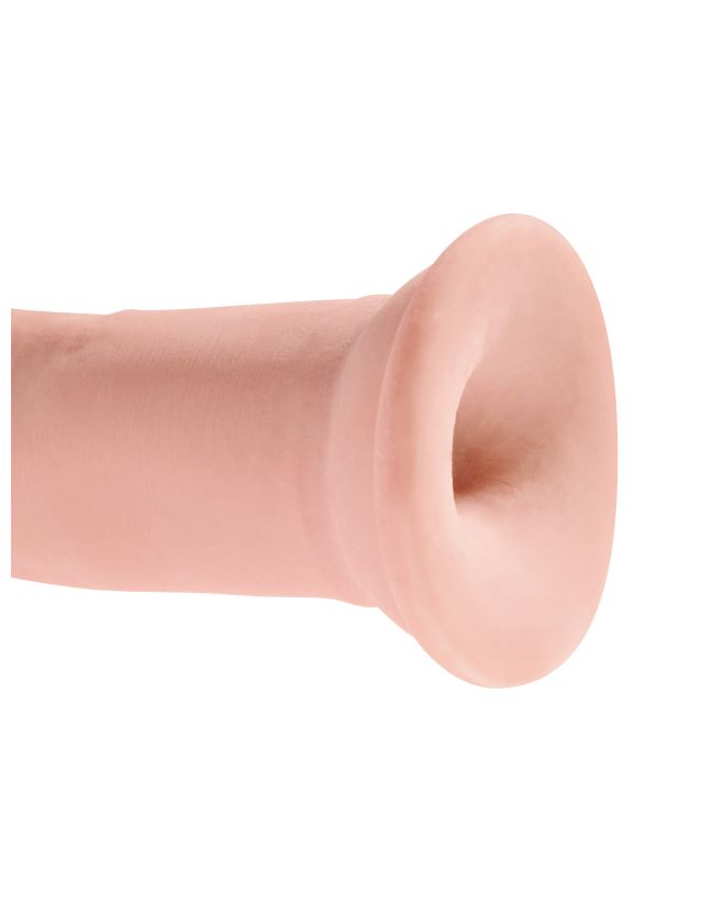 Фаллоимитатор на присоске King Cock Plus 9 Triple Density Cock - Flesh Pipedream, длина 26.70 см, диаметр 5.30 см