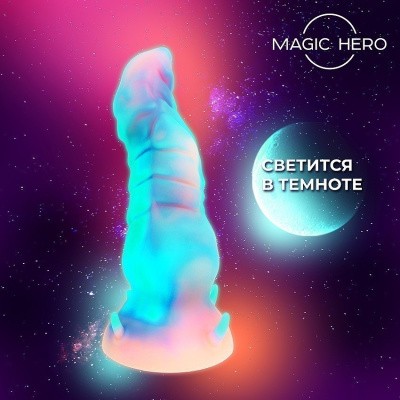 ФАЛЛОИМИТАТОР L 200 мм D 58 мм, светится в темноте