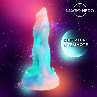 ФАЛЛОИМИТАТОР L 210 мм D 46 мм, светится в темноте
