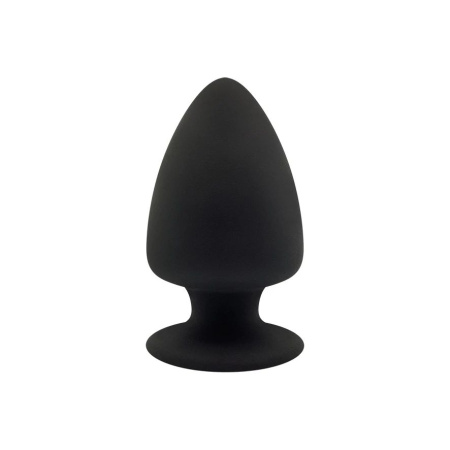 Анальная втулка SILEXD Plug Model 1, черный, S