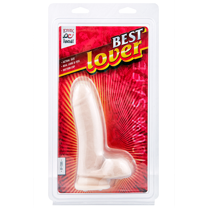 Фаллоимитатор с мошонкой BEST LOVER для женщин