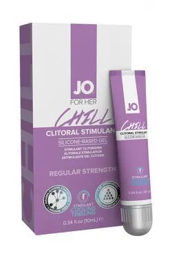 Стимулирующий охлаждающий гель для клитора / JO Chill - 10 мл. США