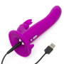 Страпон Happy Rabbit Strap-on Kit фиолетовый 9 возбуждающих режимов