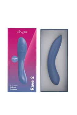 Уникальный вибромассажер We-Vibe Rave 2 Blue для стимуляции зоны G