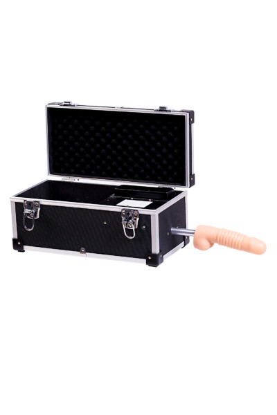 СЕКС-ЧЕМОДАН DIVA TOOL BOX, С ДВУМЯ СМЕННЫМИ НАСАДКАМИ, МЕТАЛЛ, ЧЕРНЫЙ, 41 СМ