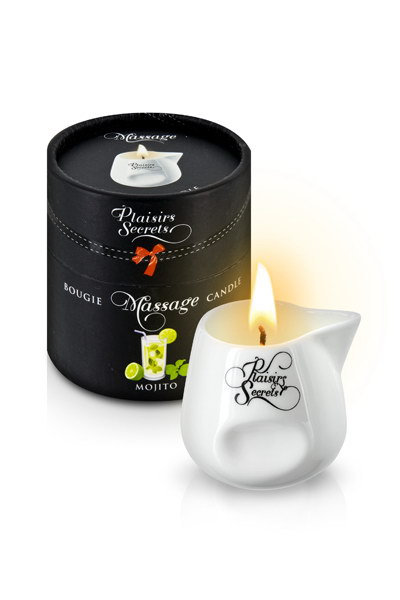 MASSAGE CANDLE MOJITO 80ML Свеча с массажным маслом Мохито 80 мл CONCORDE