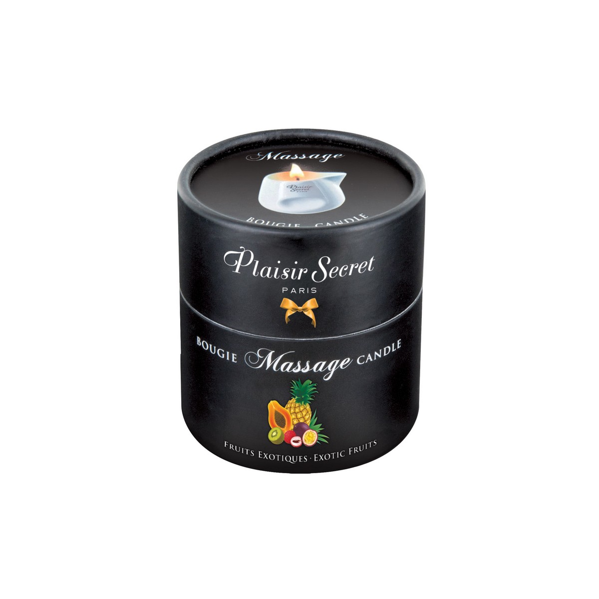MASSAGE CANDLE EXOTIC FRUITS 80ML Свеча с массажным маслом Экзотические фрукты 80 мл CONCORDE