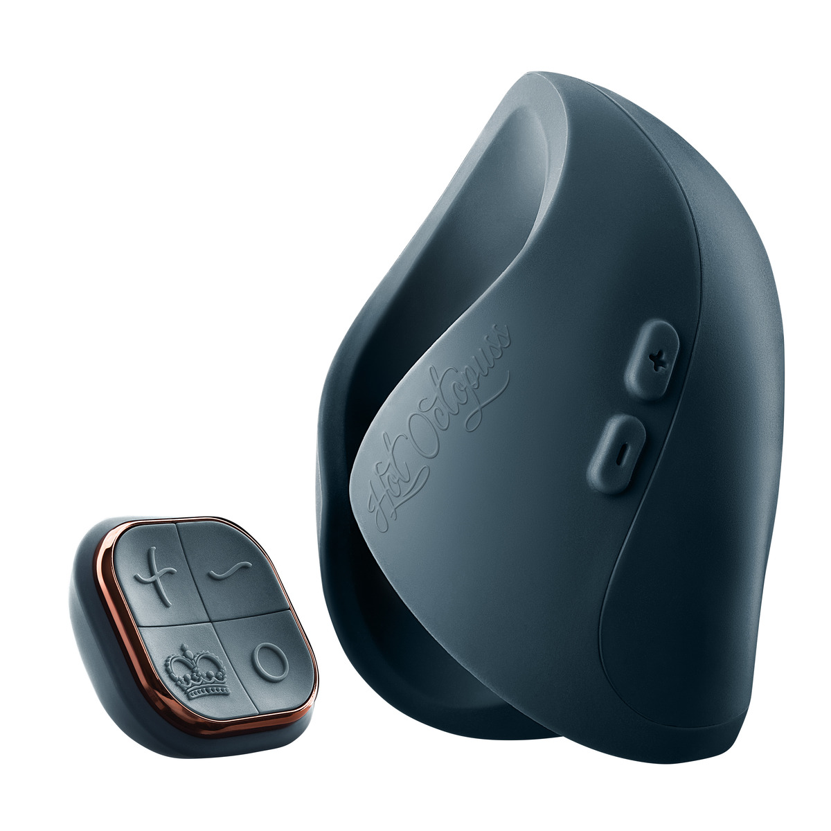 PULSE DUO 2025 Инновационный мужской вибратор с пультом ДУ Hot Octopuss, c вибрацией, длина 11.00 см, диаметр 6.10 см