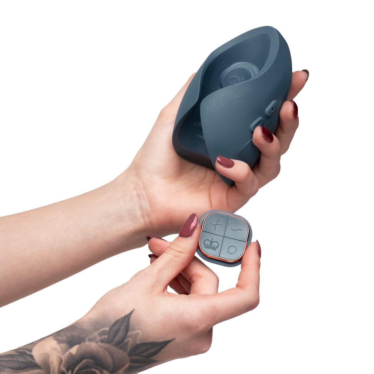 PULSE DUO 2025 Инновационный мужской вибратор с пультом ДУ Hot Octopuss, c вибрацией, длина 11.00 см, диаметр 6.10 см