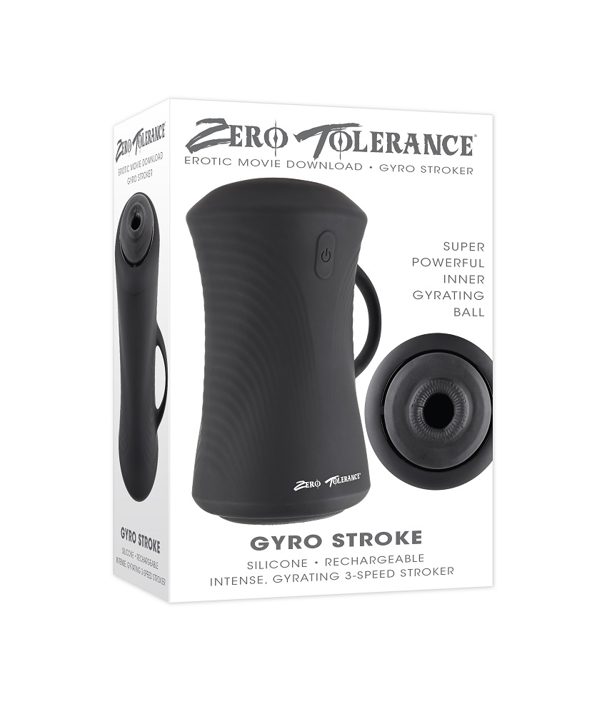Вибромастурбатор с гироскопом Gyro Stroke Evolved, c вибрацией, длина 15.24 см, диаметр 1.77 см
