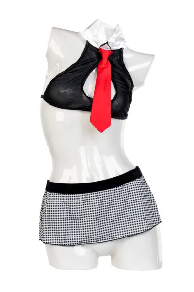 КУКЛА НАДУВНАЯ С РЕАЛ КОСТЮМ УЧИЛКИ TOYFA Dolls-X 160см с вибрацией
